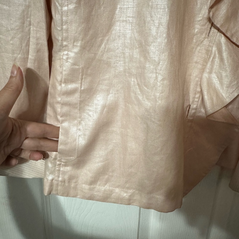 Chico's Delicate Ruffled Constance Jacket - Picture 9 of 16